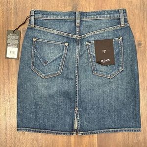 NWT! Hudson Jeans LuLu Denim Skirt